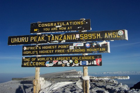 Kilimanjaro_Uhuru_Peak_Sign
