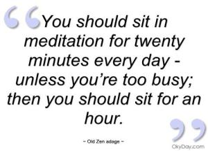 sit meditation